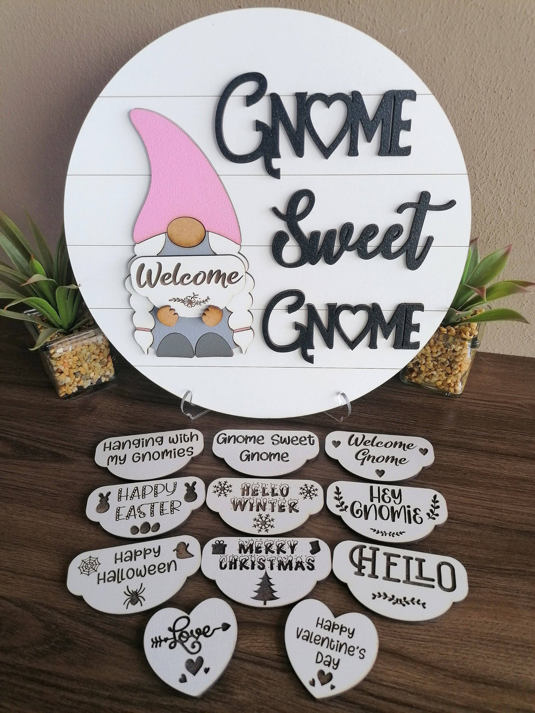 Created By Bluebell - Diy Gnome Shiplap Sign